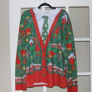 Ugly Christmas Polyester shirt